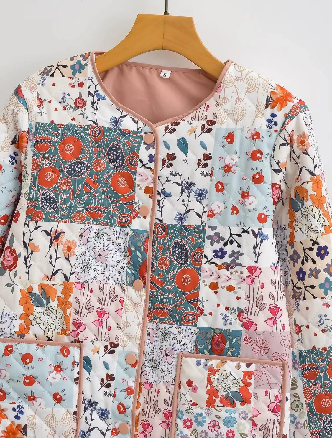 Veste Blush Imprimée