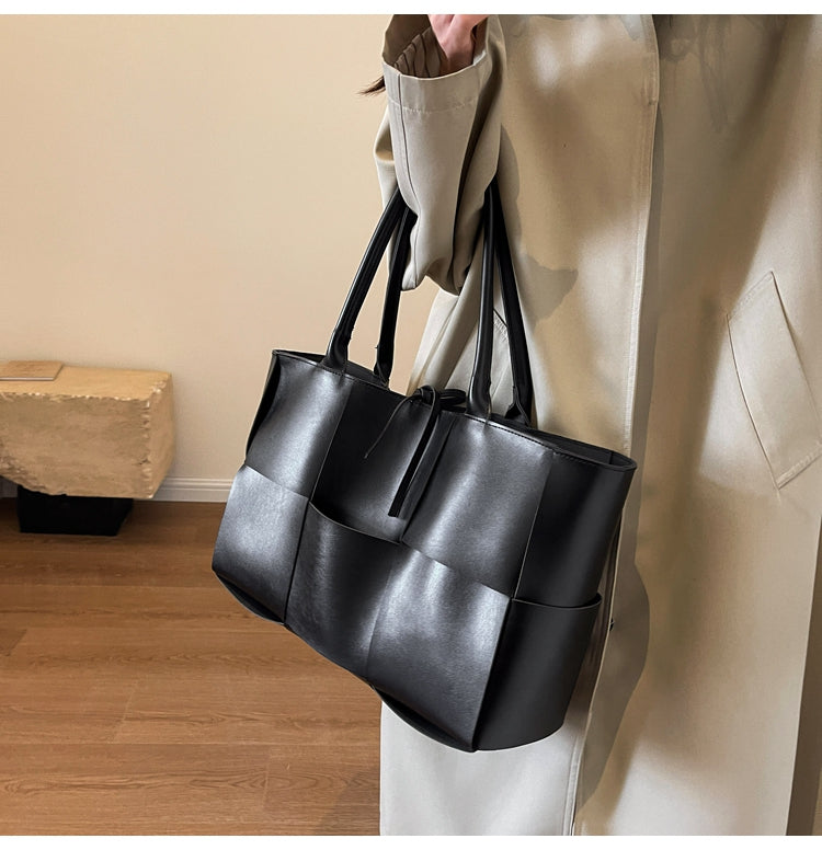 Elegant Braided Design Handbag
