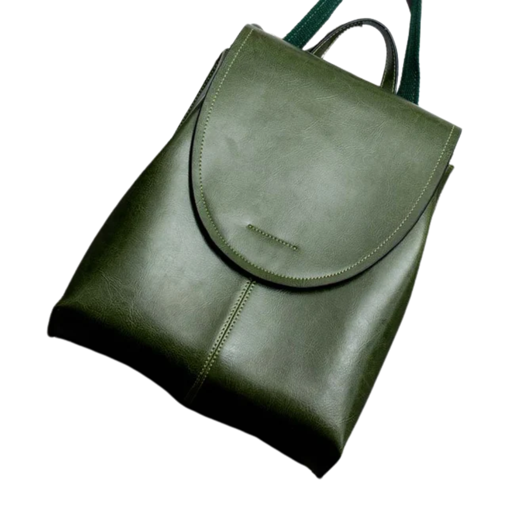 Chic Leather Backpack