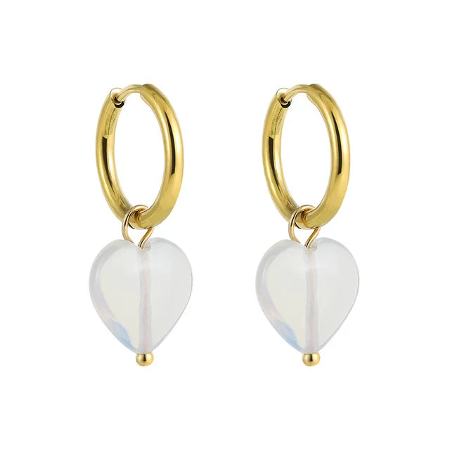 Apolline | Boucles d'oreilles colorées complexes