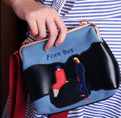 Vintage Mini Messenger Bag