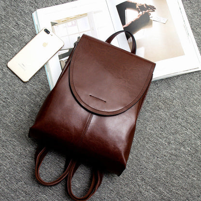 Chic Leather Backpack
