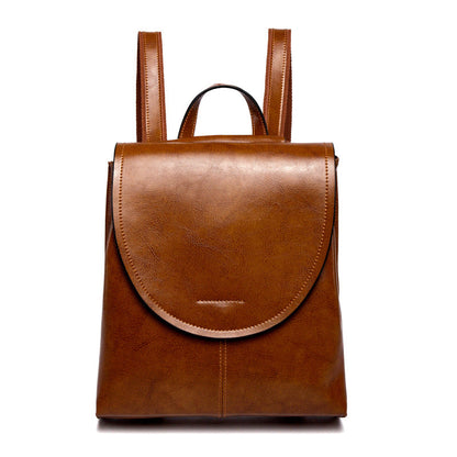 Chic Leather Backpack