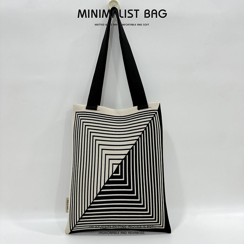 Grand Knit Tote Bag - Design