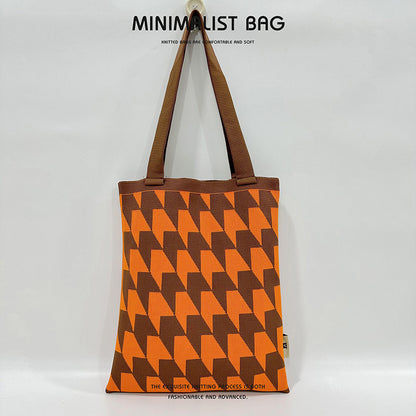 Grand Knit Tote Bag - Space