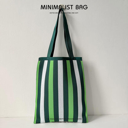 Grand Knit Tote Bag - Vertical