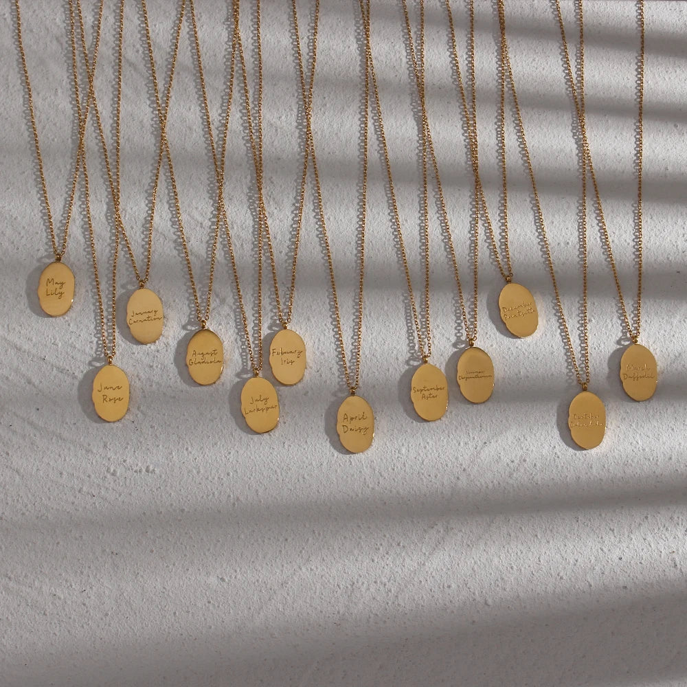 Collier à breloques fleurs