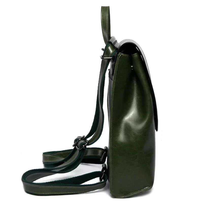 Chic Leather Backpack