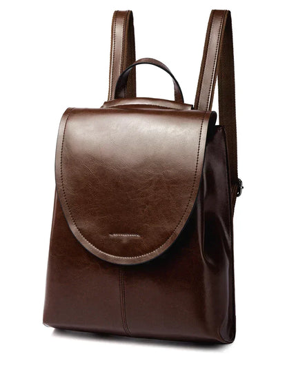 Chic Leather Backpack
