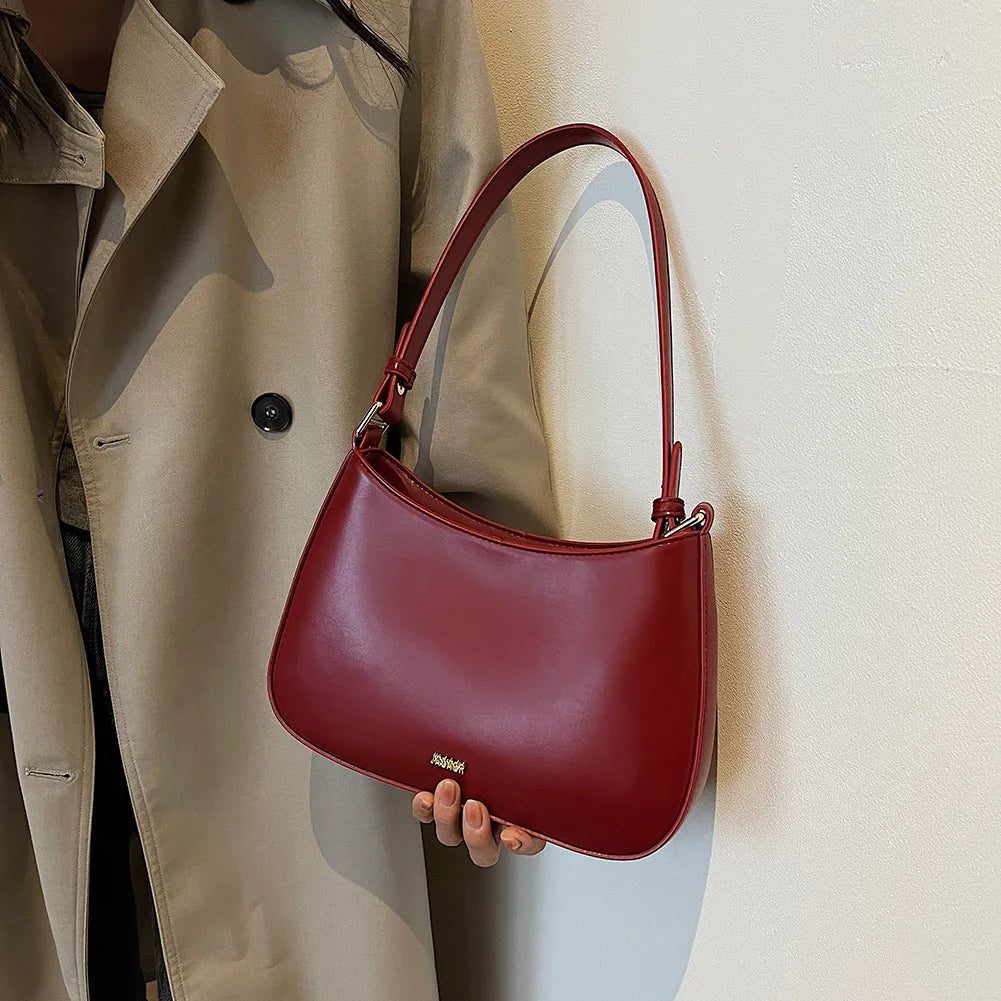 Sac à bandoulière tendance en cuir végétalien