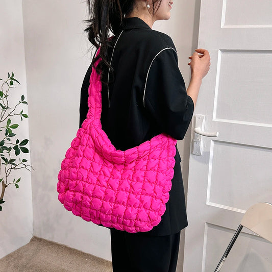 Sac bandoulière nuage matelassé