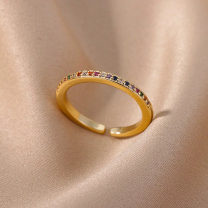 Madeleine | Bagues glamour colorées