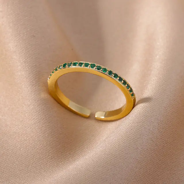 Madeleine | Bagues glamour colorées
