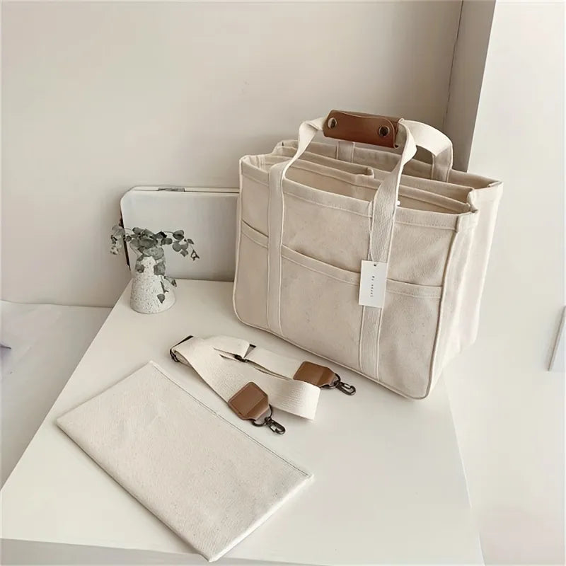 Sac fourre-tout multifonctionnel en toile