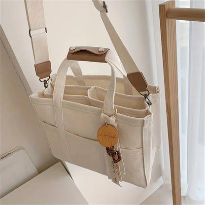 Sac fourre-tout multifonctionnel en toile