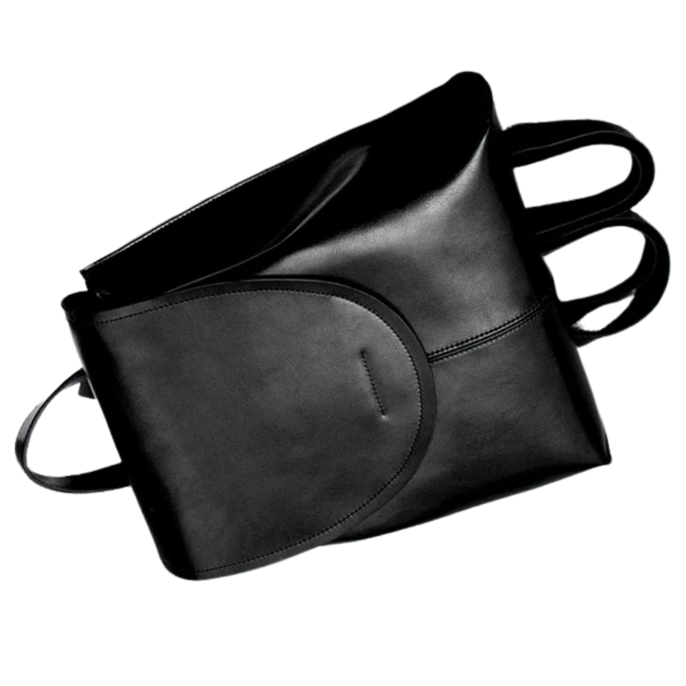 Chic Leather Backpack