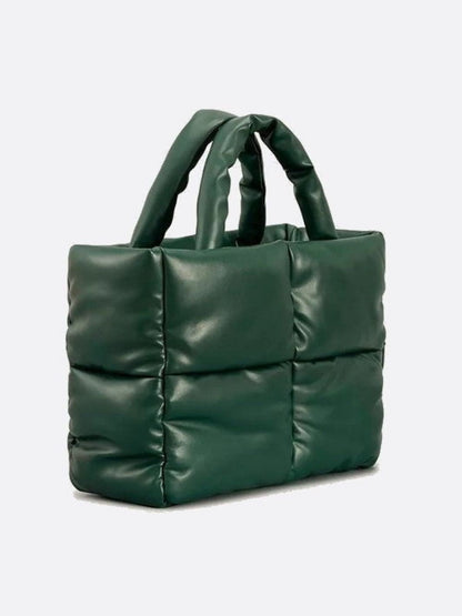 Rectangular Quilted Tote Bag