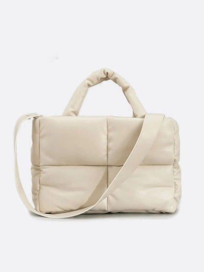 Rectangular Quilted Tote Bag
