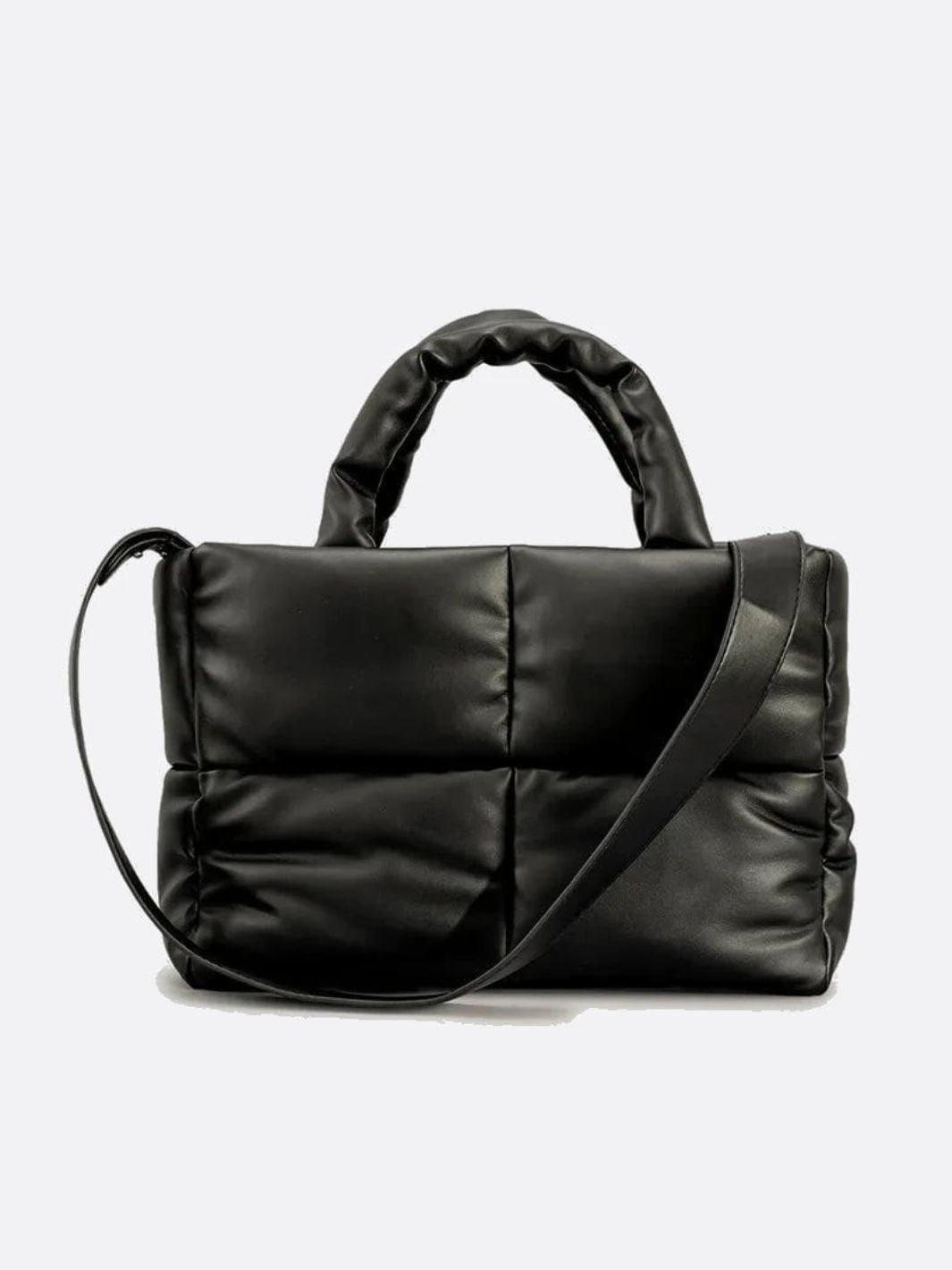 Rectangular Quilted Tote Bag