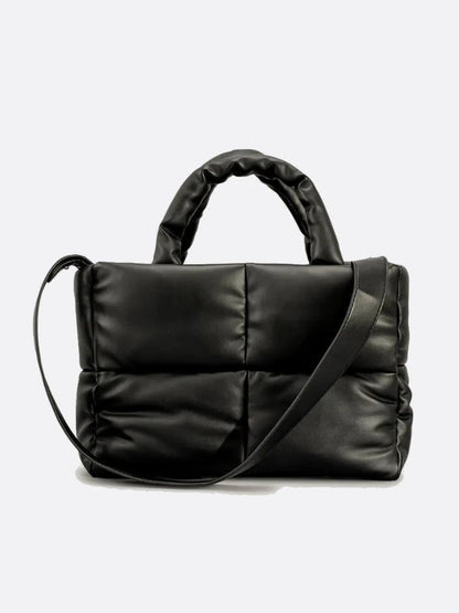 Rectangular Quilted Tote Bag