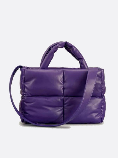 Rectangular Quilted Tote Bag