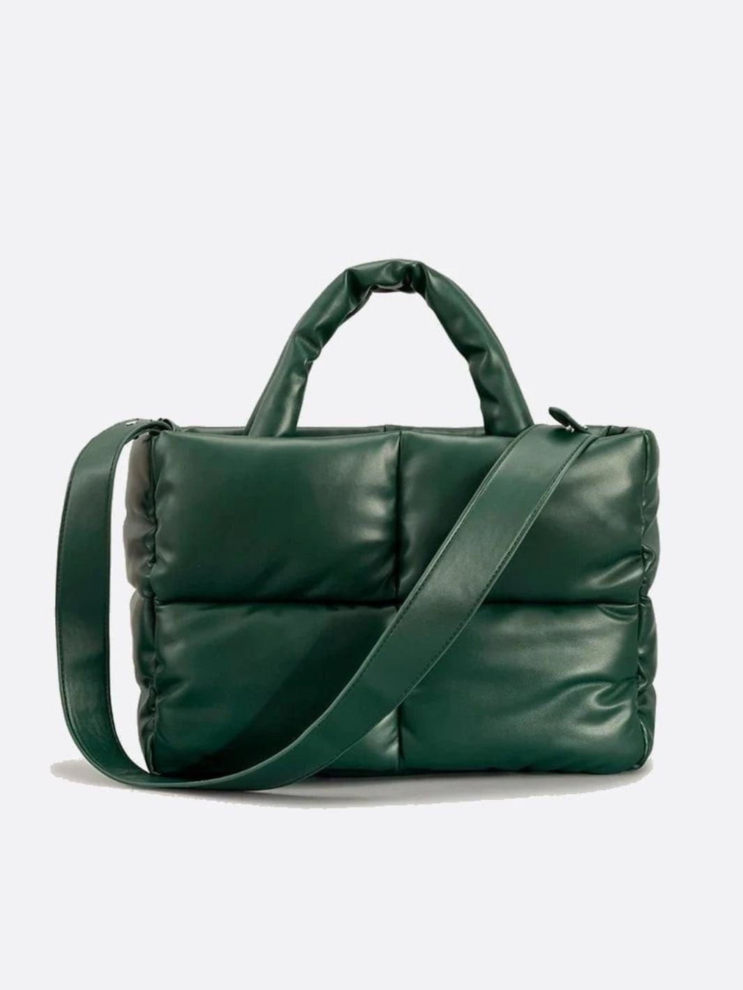 Rectangular Quilted Tote Bag