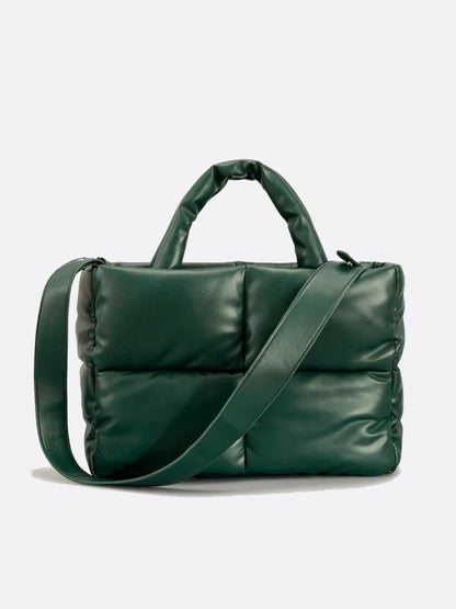 Rectangular Quilted Tote Bag