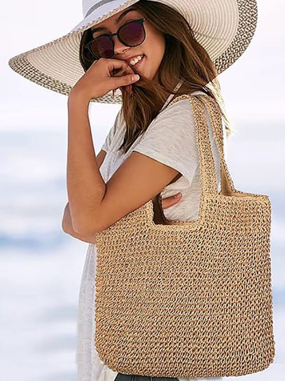 Straw bag
