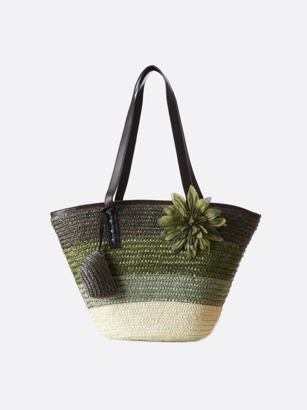 Straw flower bag