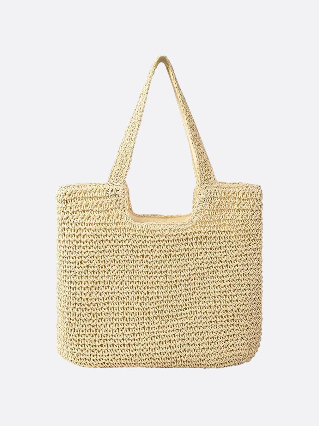 Straw bag