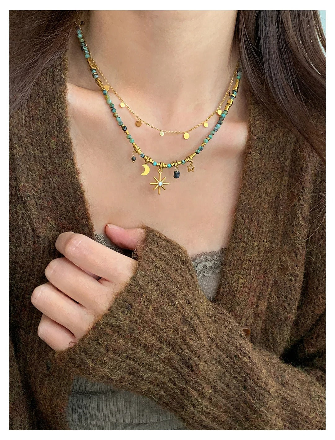 Vintage Star Necklace