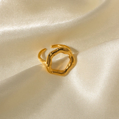 Bague luxueuse en or