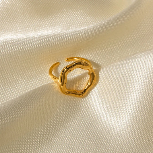 Bague luxueuse en or