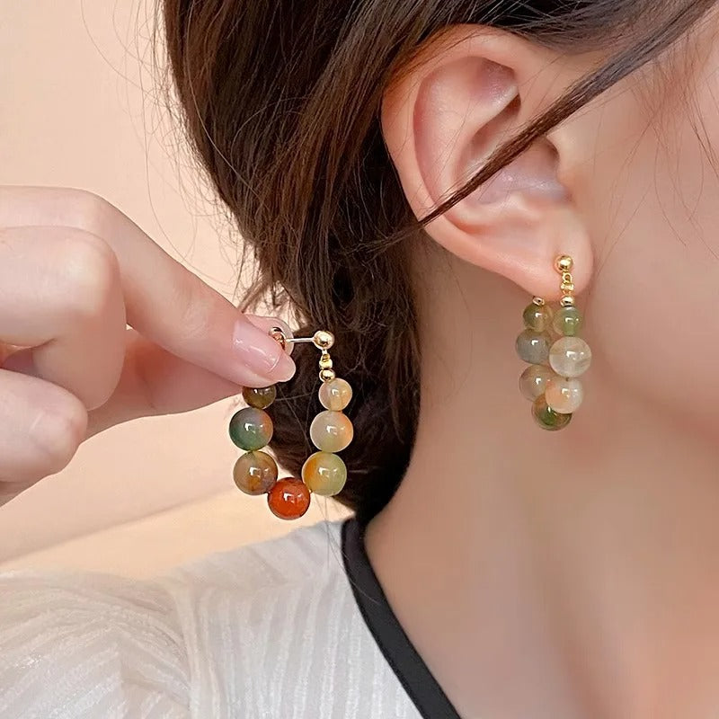 Boucles d'Oreilles Texturées Snoop