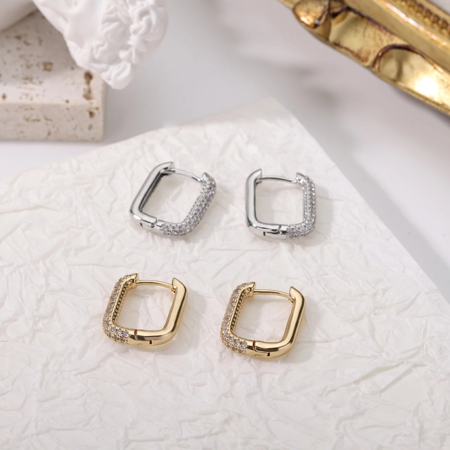 Luxury Hoop Earrings