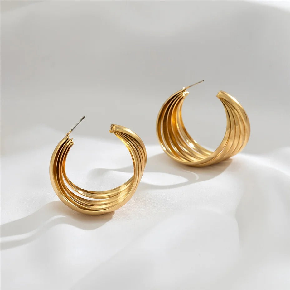 Boucles d'oreilles Cercle