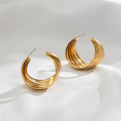 Boucles d'oreilles Cercle