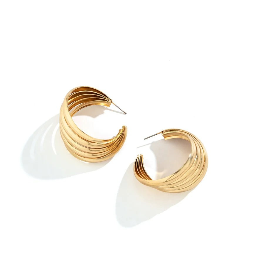 Boucles d'oreilles Cercle