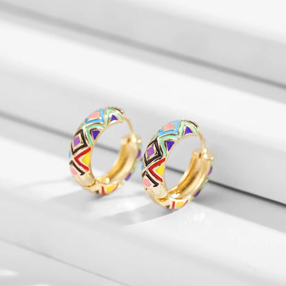 Boucles d'Oreilles Cercle Vintage