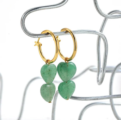 Béatrice | Boucles d'oreilles colorées complexes