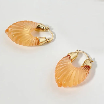 Fabienne | Transparent Stone Earrings