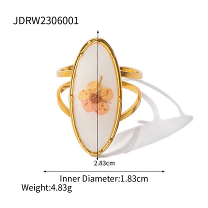 Bague Fleur Rétro