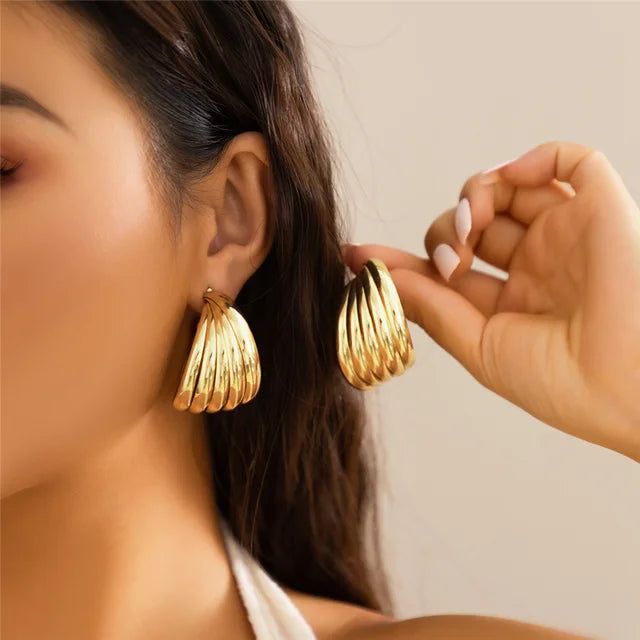 Boucles d'oreilles Cercle