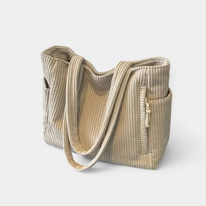 Classic Corduroy Tote Bag