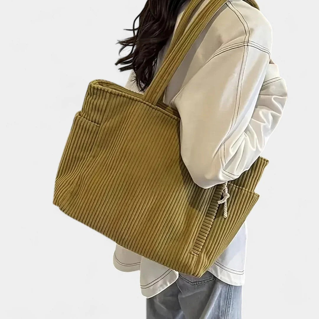 Classic Corduroy Tote Bag