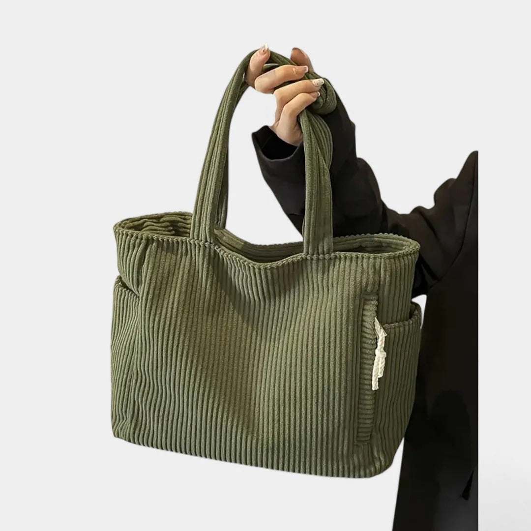 Classic Corduroy Tote Bag