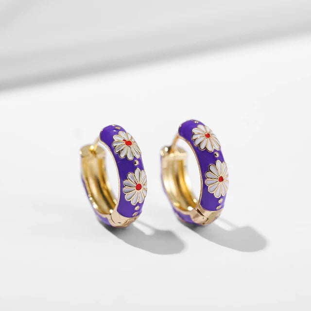 Boucles d'Oreilles Cercle Vintage