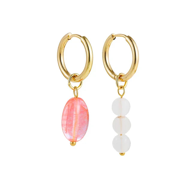 Cécile | Intricate Colorful Earrings