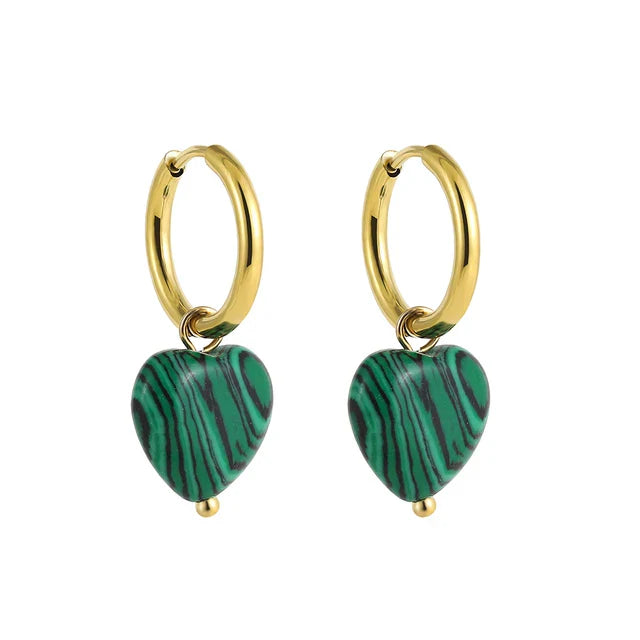 Antoinette | Boucles d'oreilles colorées complexes