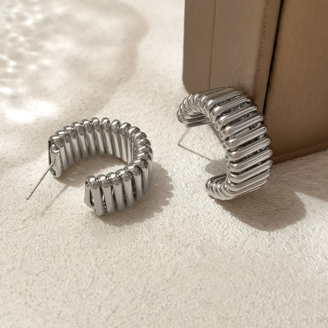 Boucles d'oreilles mode en or